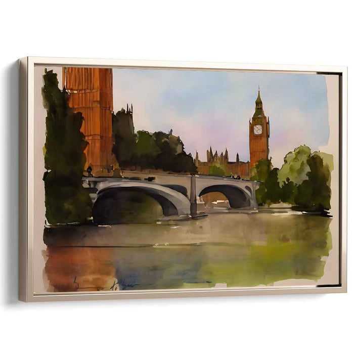 Watercolor Big Ben #130