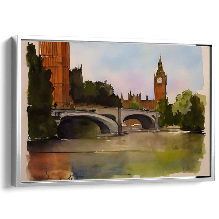 Watercolor Big Ben #130