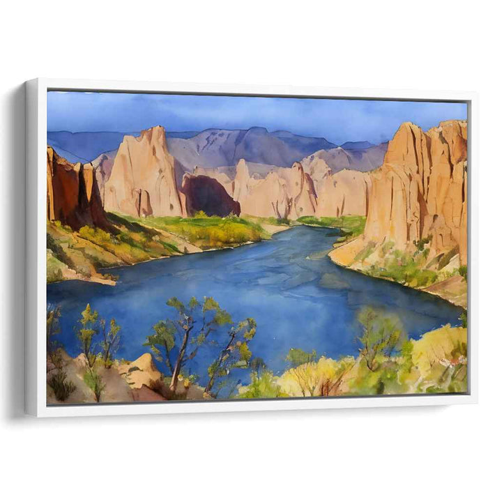 Watercolor Black Canyon of Gunnison #119
