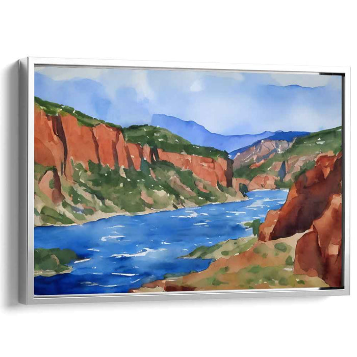 Watercolor Black Canyon of Gunnison #132