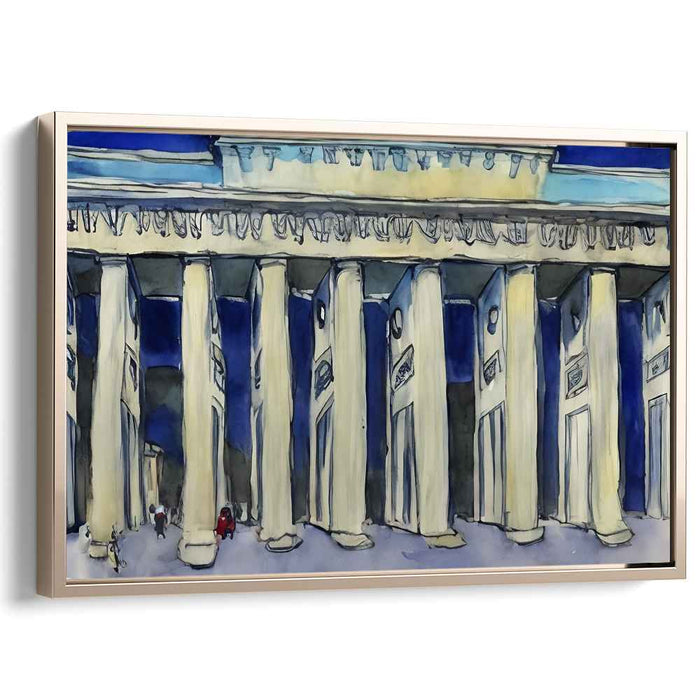 Midnight Sonata Structures: A Nocturnal Embrace of Classical Architecture