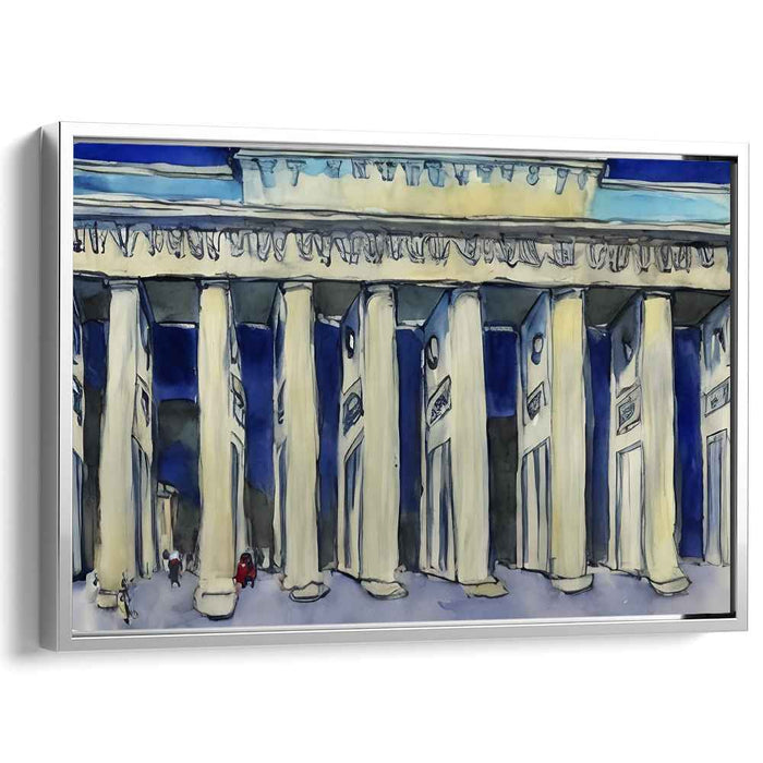 Midnight Sonata Structures: A Nocturnal Embrace of Classical Architecture