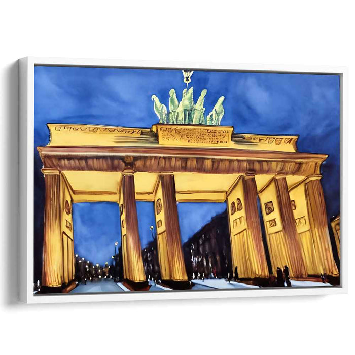 Watercolor Brandenburg Gate #102