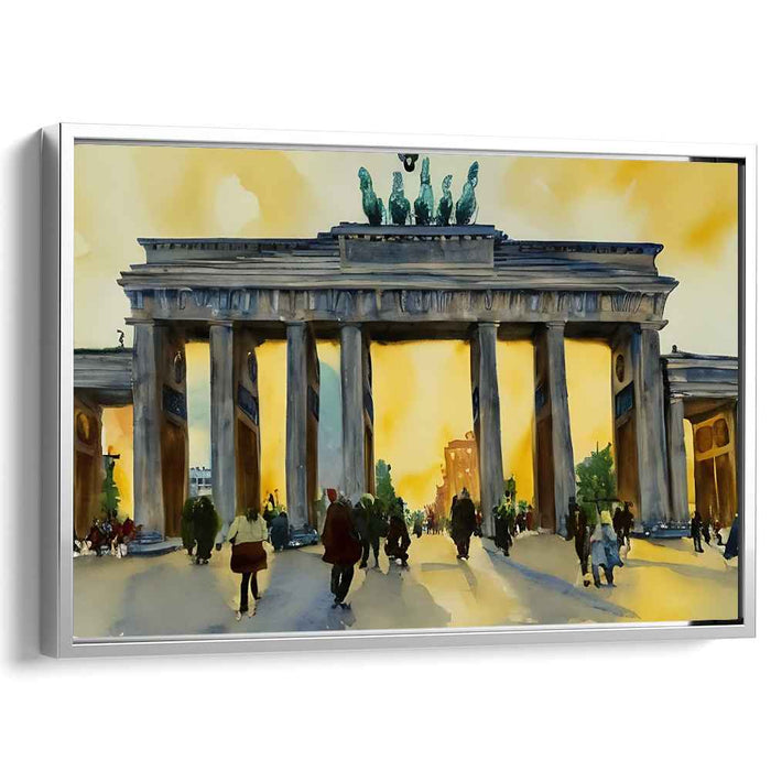 Watercolor Brandenburg Gate #103
