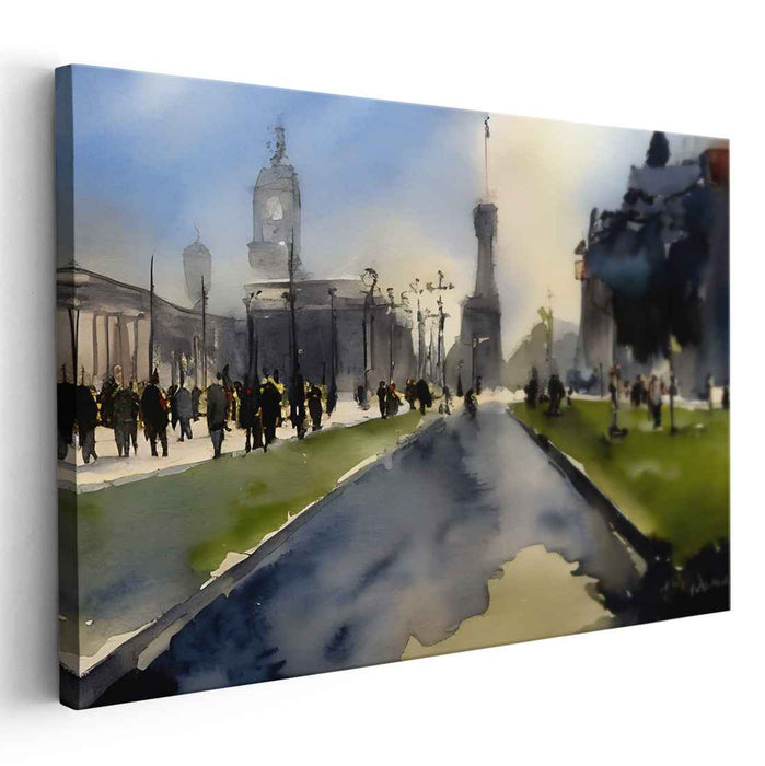 Watercolor Brandenburg Gate #110