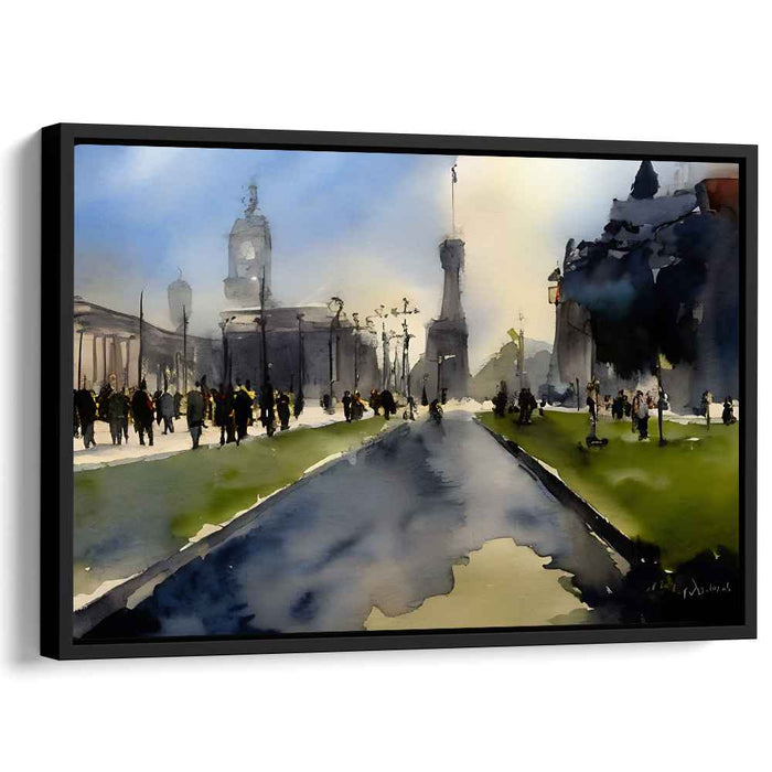 Watercolor Brandenburg Gate #110