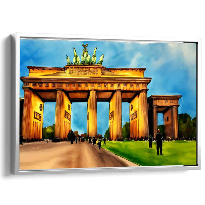 Watercolor Brandenburg Gate #113