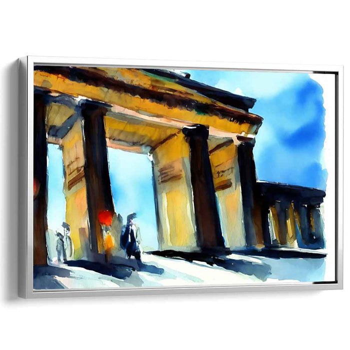 Watercolor Brandenburg Gate #114