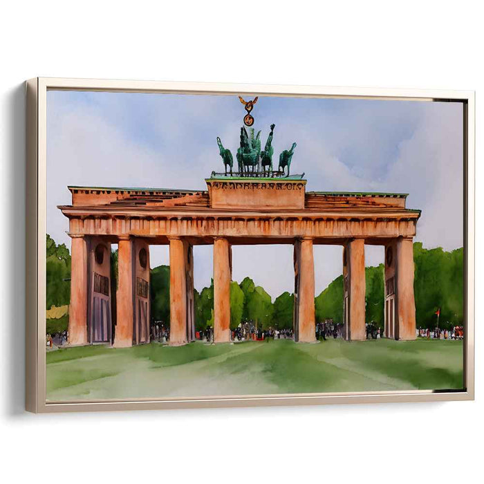 Watercolor Brandenburg Gate #115