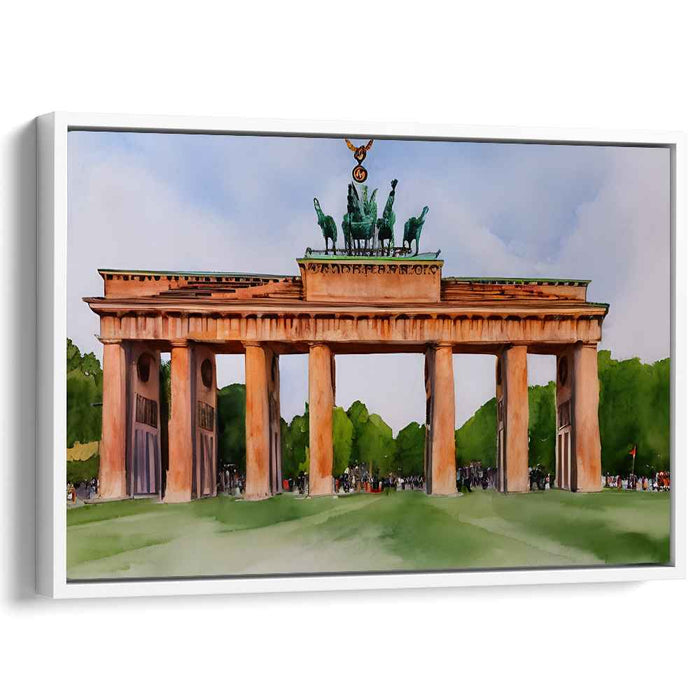 Watercolor Brandenburg Gate #115