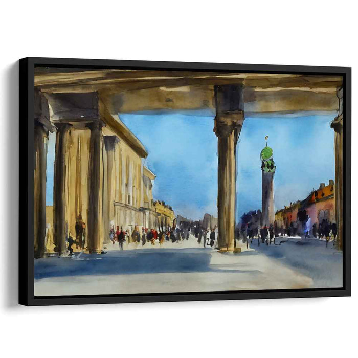 Watercolor Brandenburg Gate #119