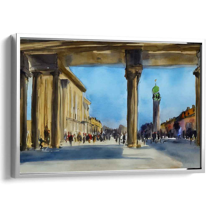 Watercolor Brandenburg Gate #119