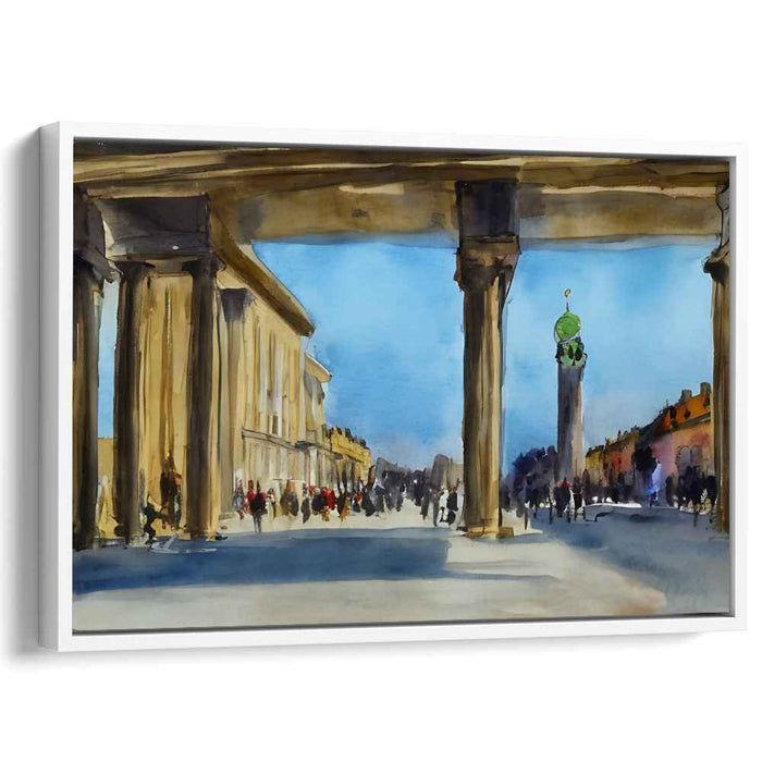 Watercolor Brandenburg Gate #119