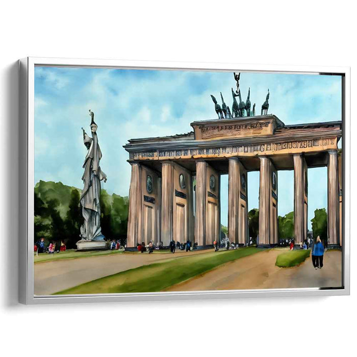 Watercolor Brandenburg Gate #127