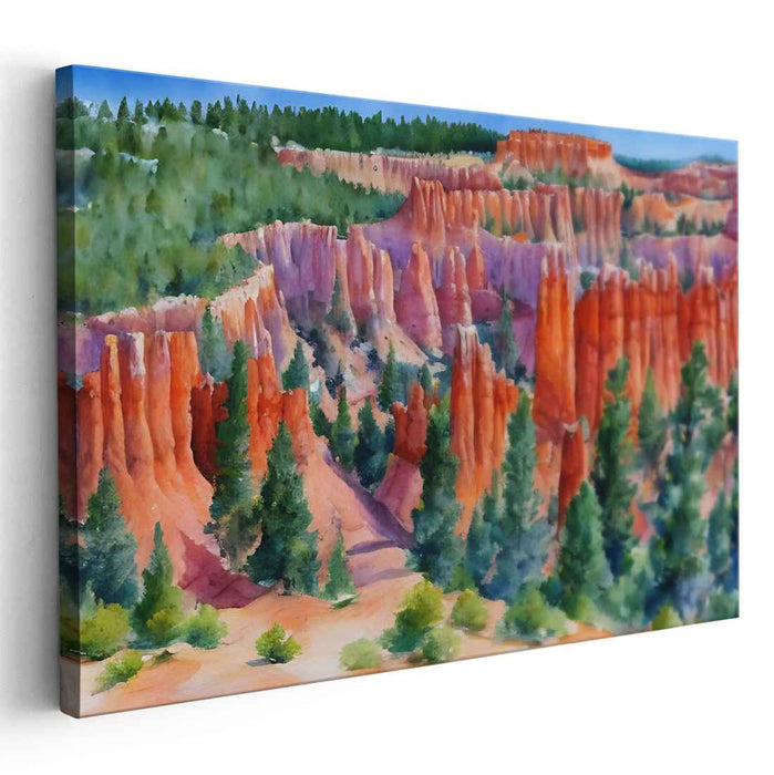 Watercolor Bryce Canyon #103