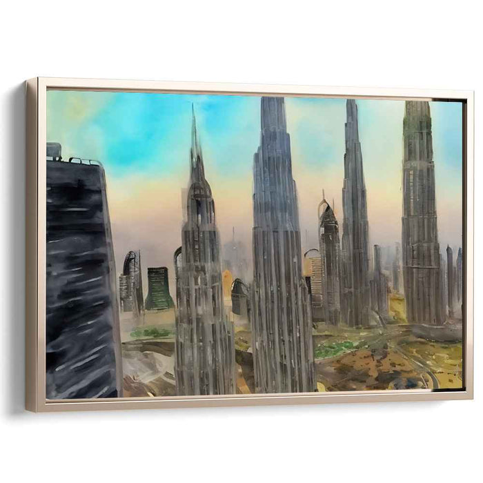 Watercolor Burj Khalifa #112