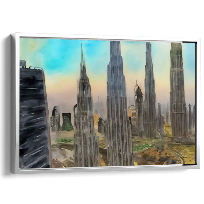 Watercolor Burj Khalifa #112