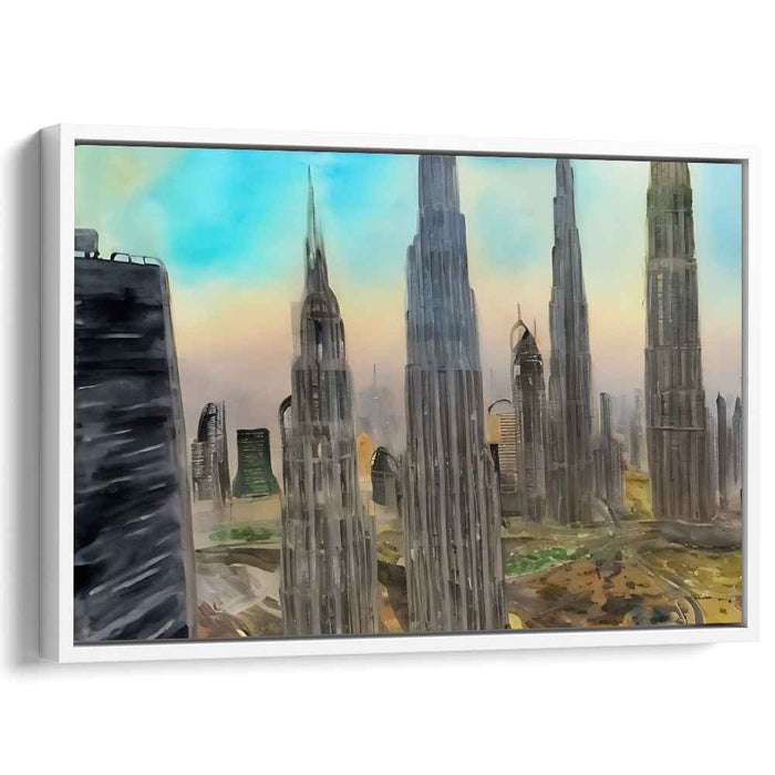 Watercolor Burj Khalifa #112