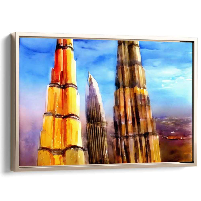 Watercolor Burj Khalifa #116