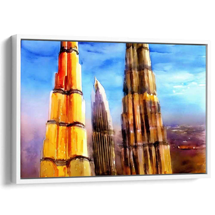 Watercolor Burj Khalifa #116