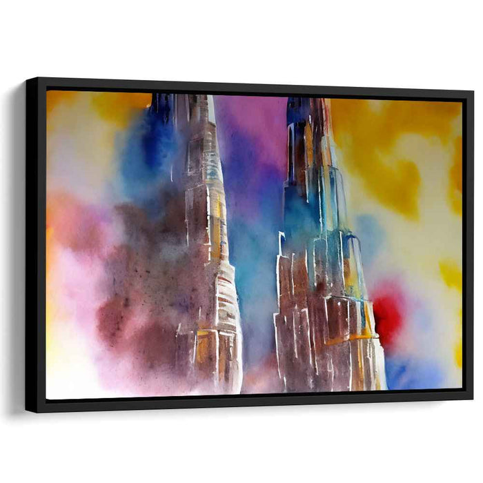 Watercolor Burj Khalifa #117