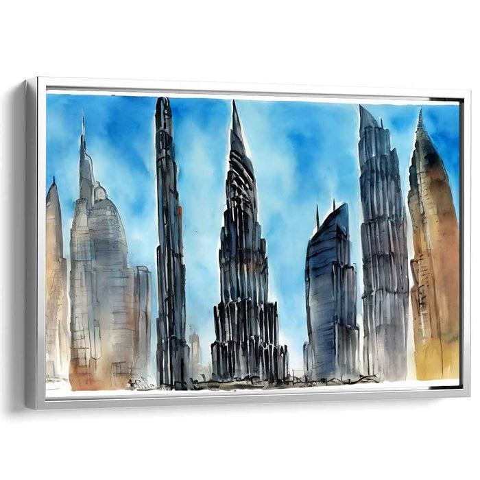 Watercolor Burj Khalifa #119