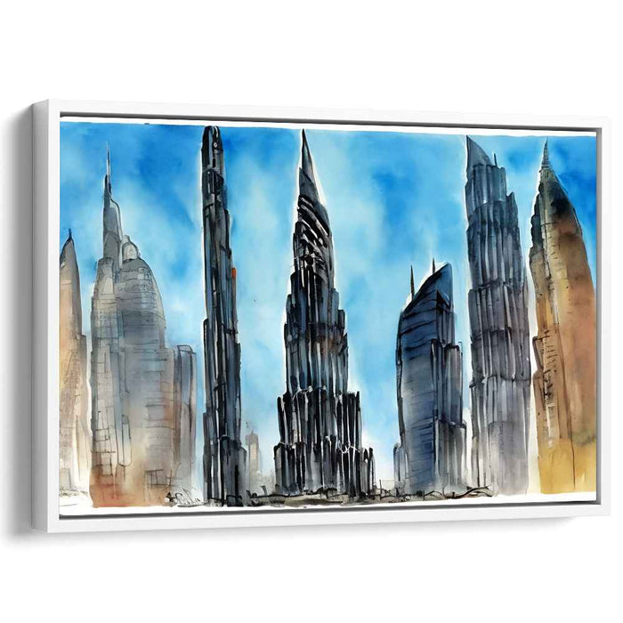 Watercolor Burj Khalifa #119