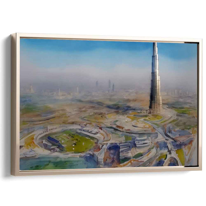 Watercolor Burj Khalifa #126