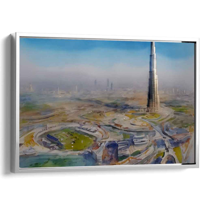 Watercolor Burj Khalifa #126