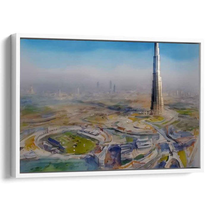Watercolor Burj Khalifa #126