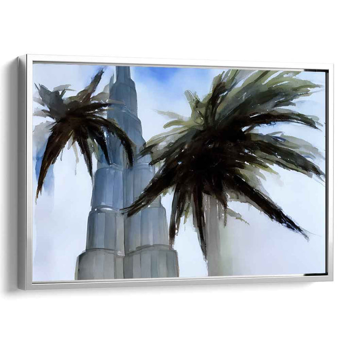 Watercolor Burj Khalifa #128