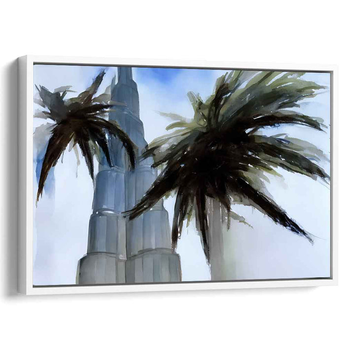 Watercolor Burj Khalifa #128