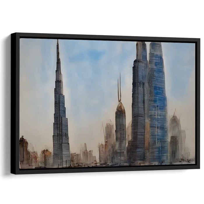 Watercolor Burj Khalifa #134