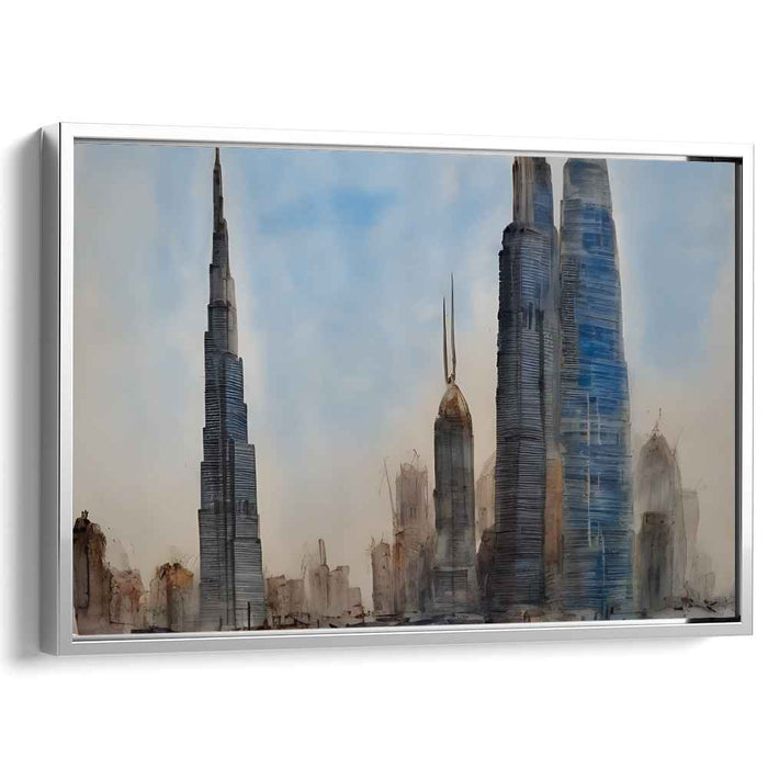 Watercolor Burj Khalifa #134