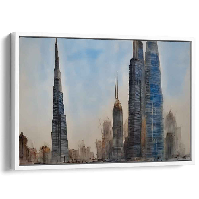 Watercolor Burj Khalifa #134
