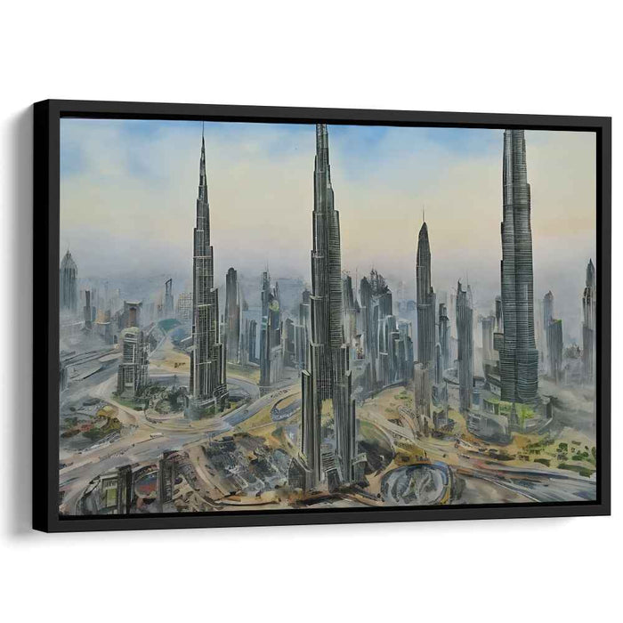 Watercolor Burj Khalifa #135