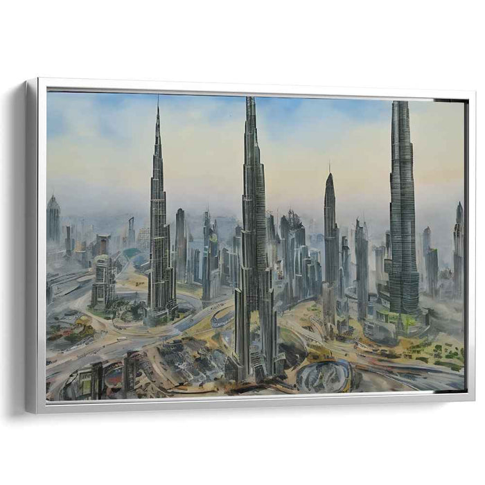 Watercolor Burj Khalifa #135