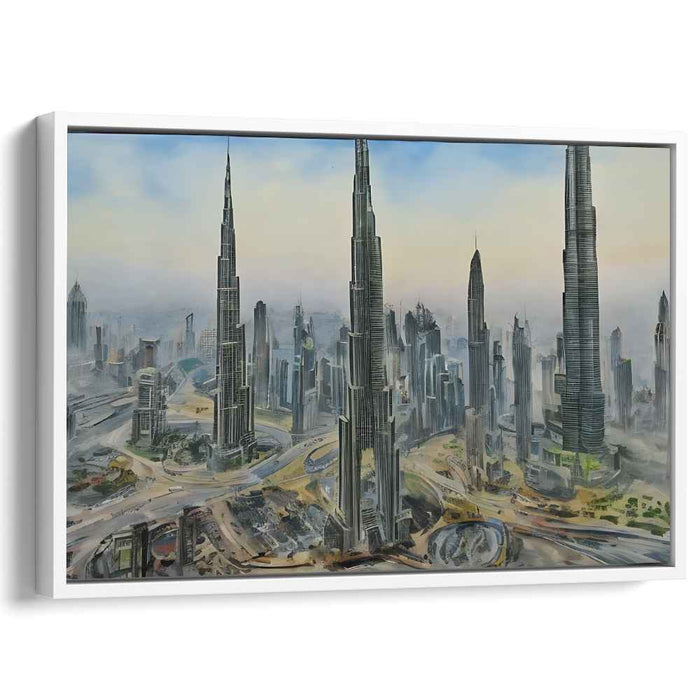 Watercolor Burj Khalifa #135