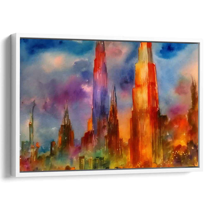 Watercolor Burj Khalifa #137