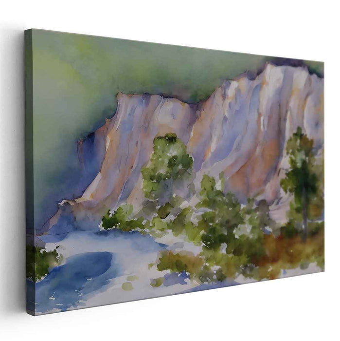 Watercolor Carlsbad Caverns #101