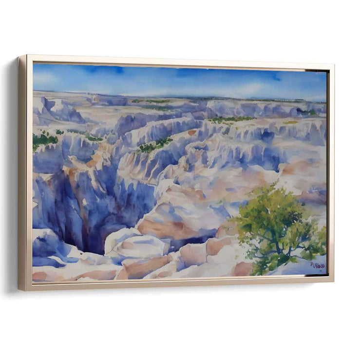 Watercolor Carlsbad Caverns #121