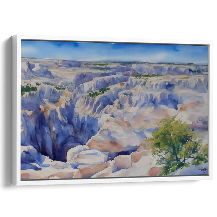 Watercolor Carlsbad Caverns #121