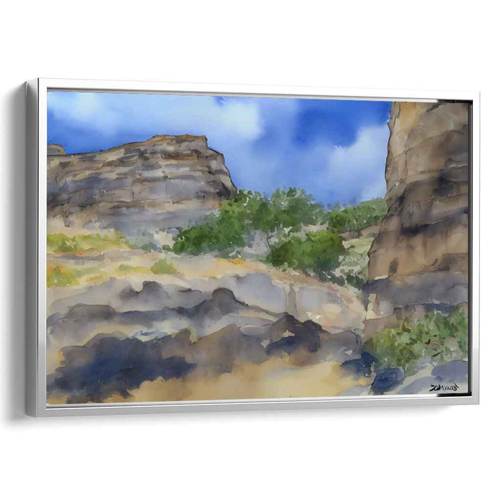 Watercolor Carlsbad Caverns #123