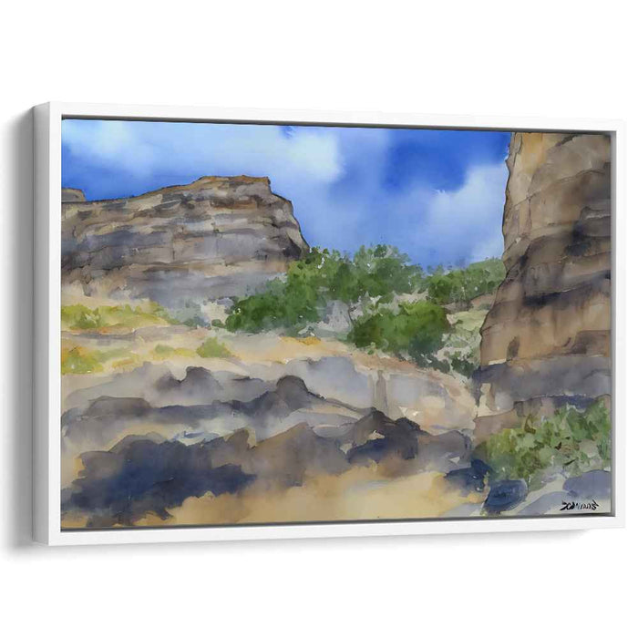 Watercolor Carlsbad Caverns #123
