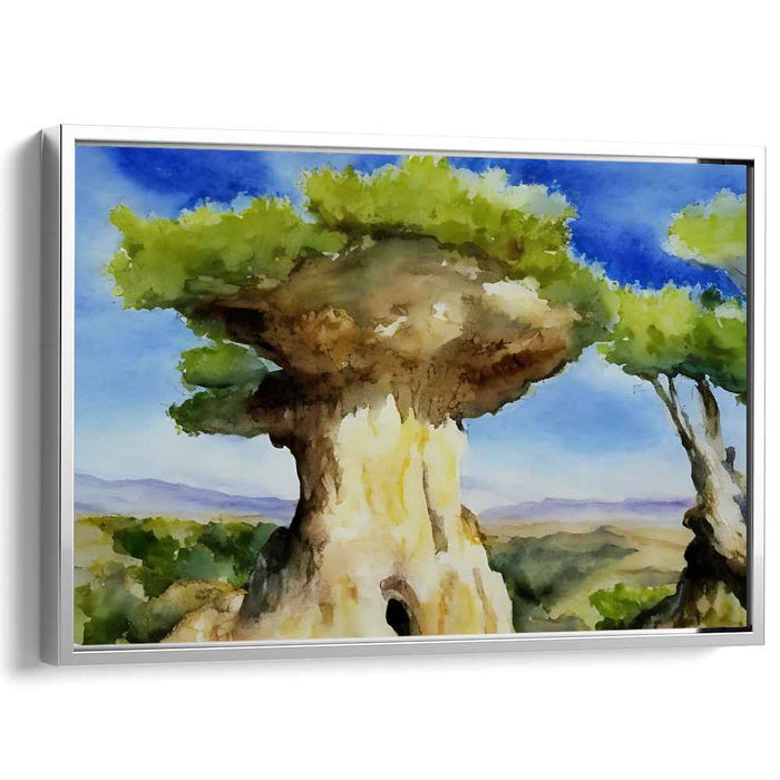 Watercolor Carlsbad Caverns #130