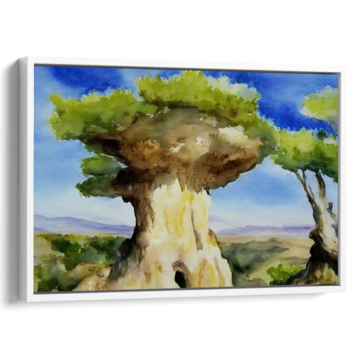 Watercolor Carlsbad Caverns #130