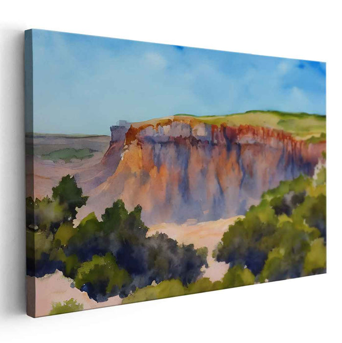 Watercolor Carlsbad Caverns #134