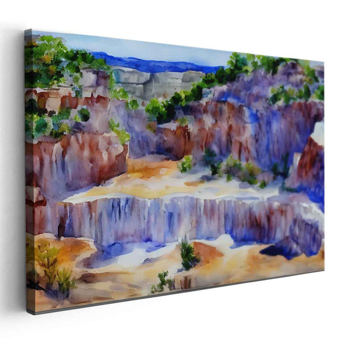 Watercolor Carlsbad Caverns #137