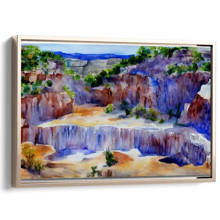 Watercolor Carlsbad Caverns #137