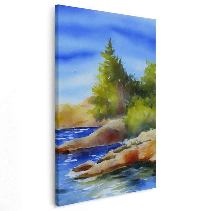 Watercolor Coastal #226